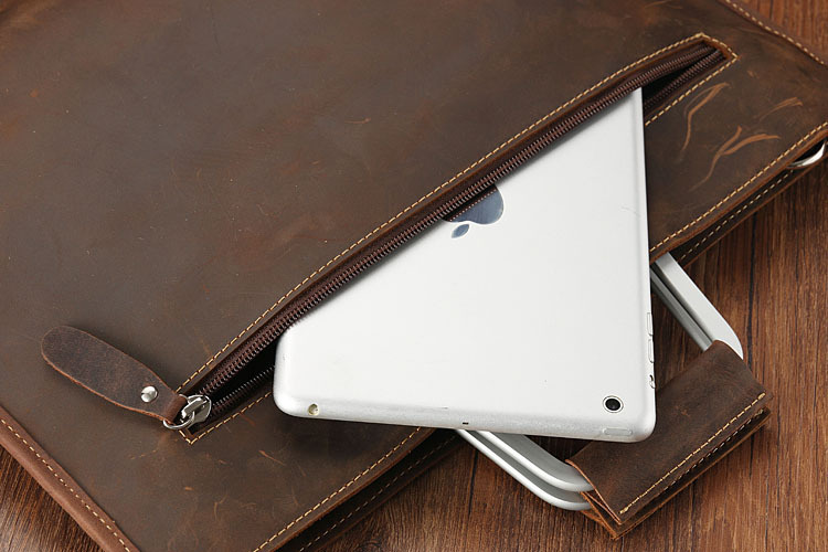 Handbag Top Layer Cowhide Shoulder Bag - Image 6