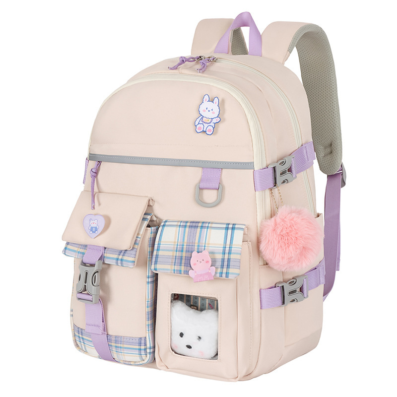 Cartoon Cute And Lightweight Burden-reducing Student Schoolbag - Image 5