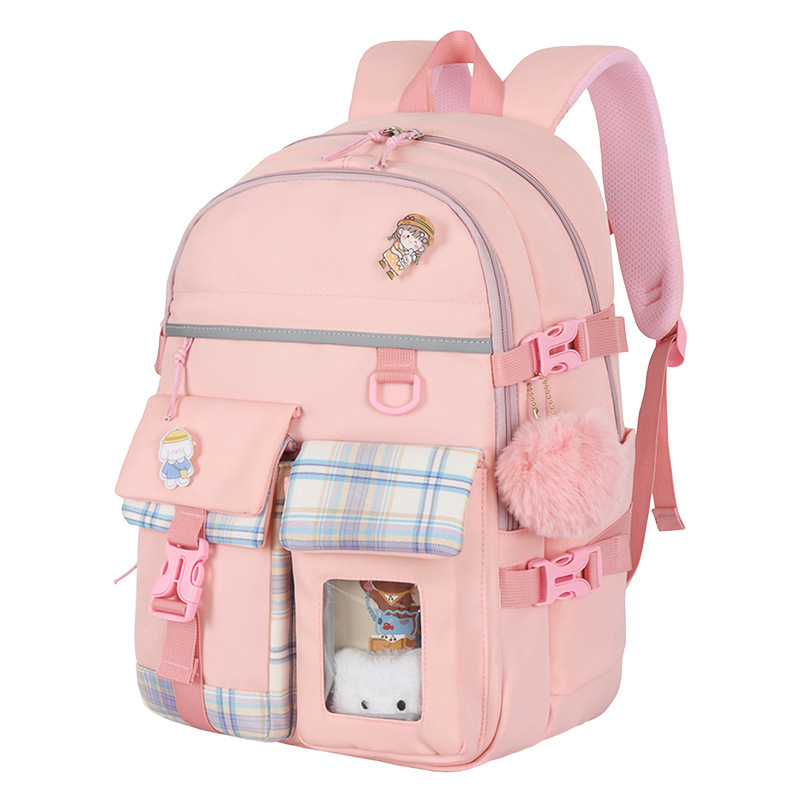 Cartoon Cute And Lightweight Burden-reducing Student Schoolbag - Image 6