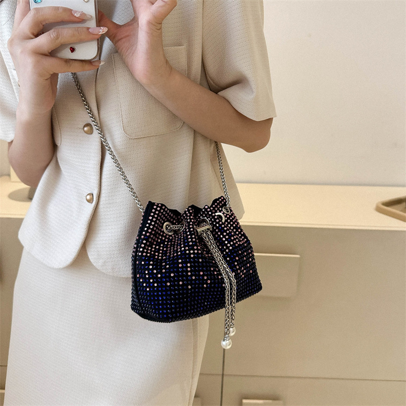New Light Diamond Shoulder Crossbody Bag - Image 3