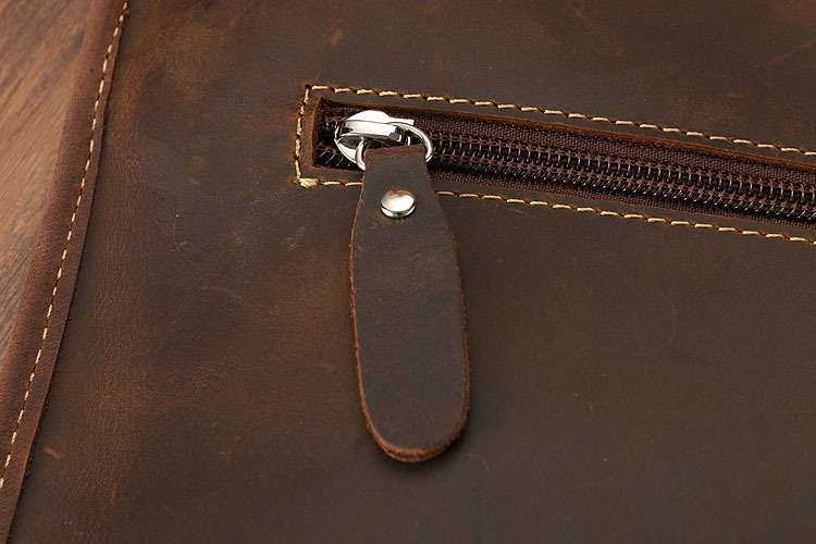 Handbag Top Layer Cowhide Shoulder Bag - Image 8