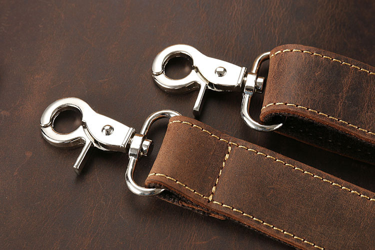Handbag Top Layer Cowhide Shoulder Bag - Image 3